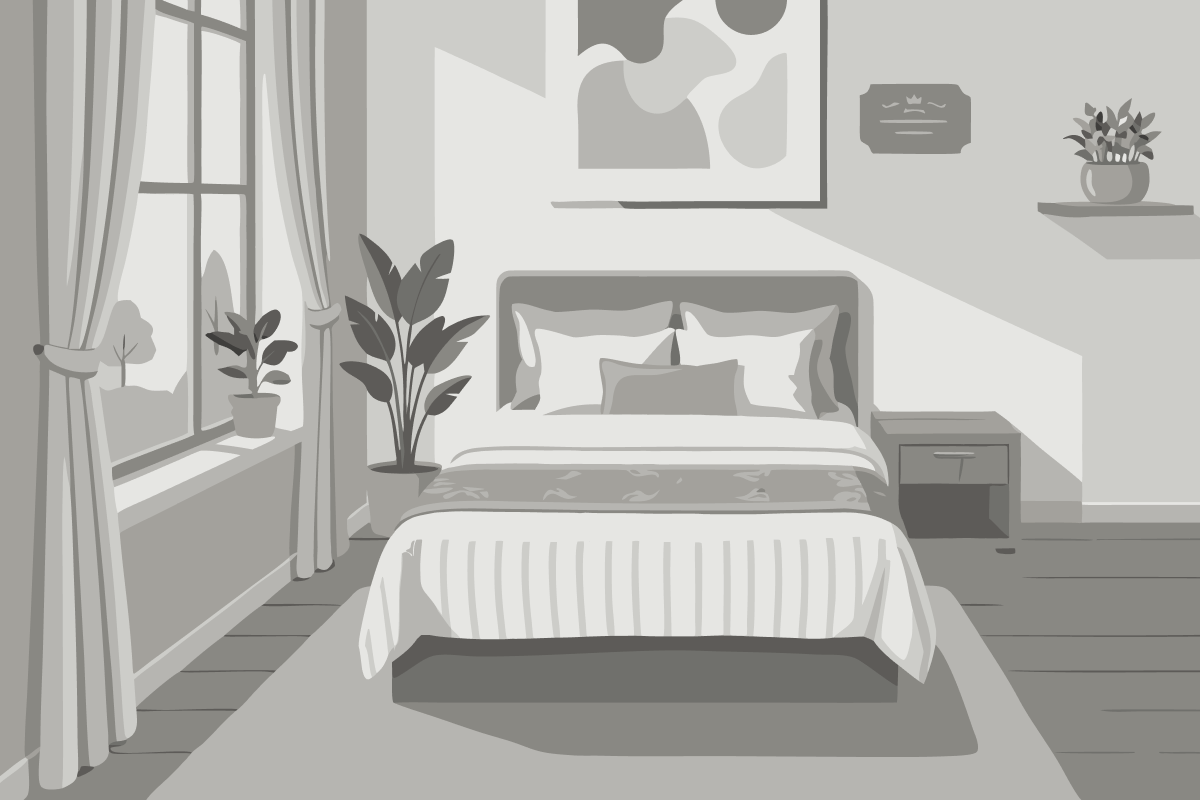 Familiekamer met Tweepersoonsbed en Bank